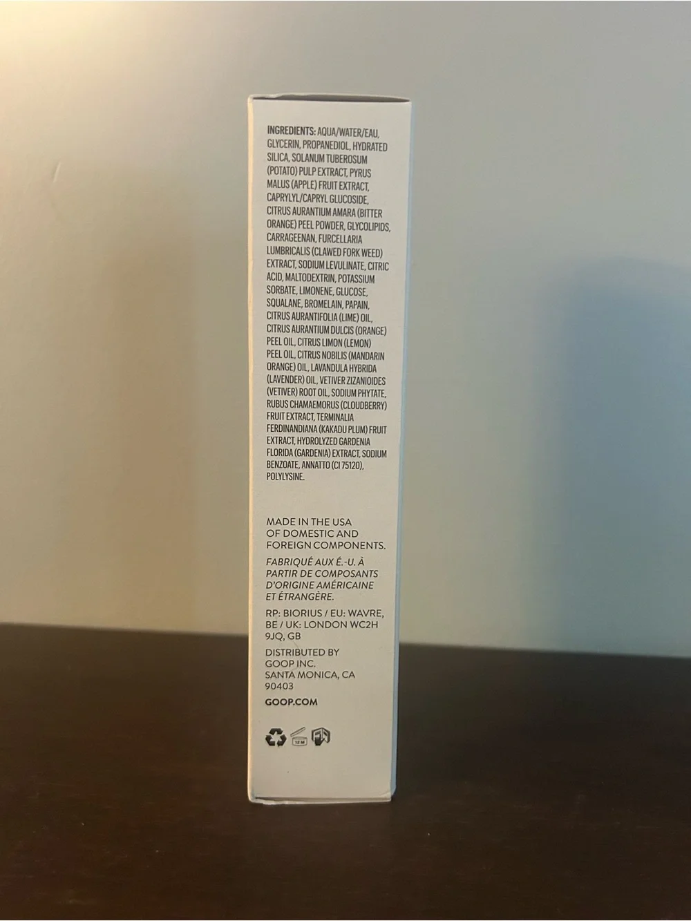 Goop Beauty Jelly Cleanser & Eye Serum